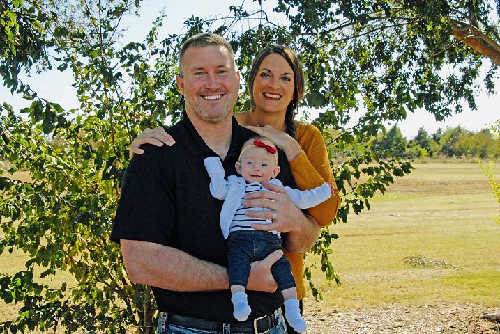 Mark, Kayla, and Hannah Hindman