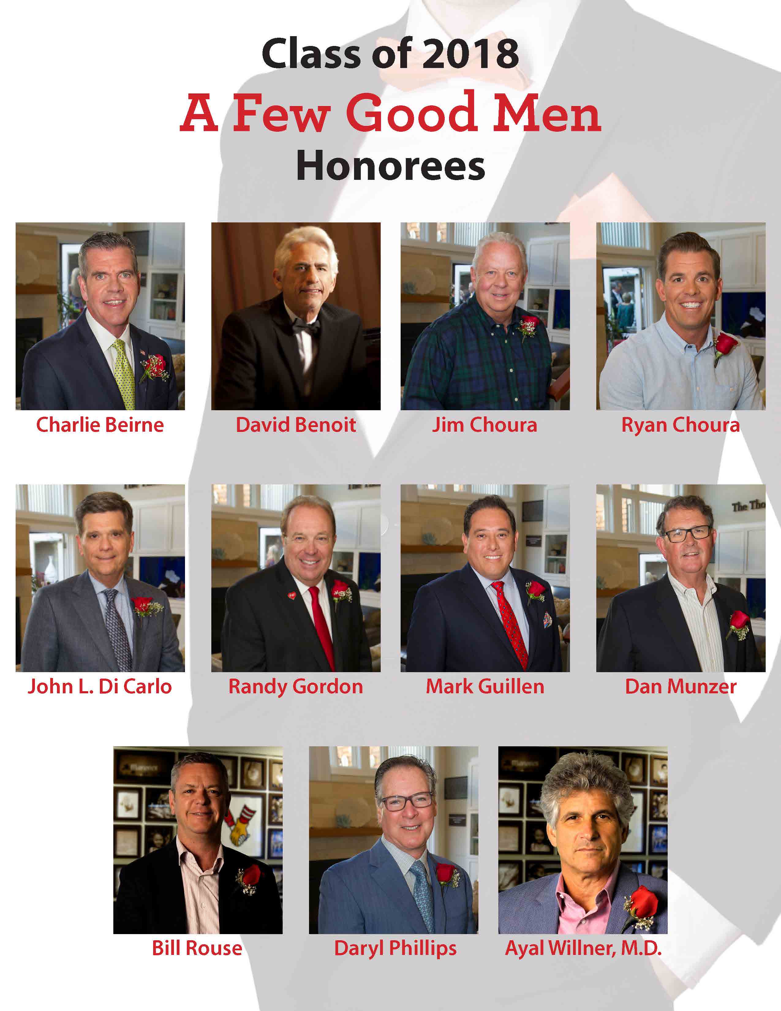 Honorees Photos collage