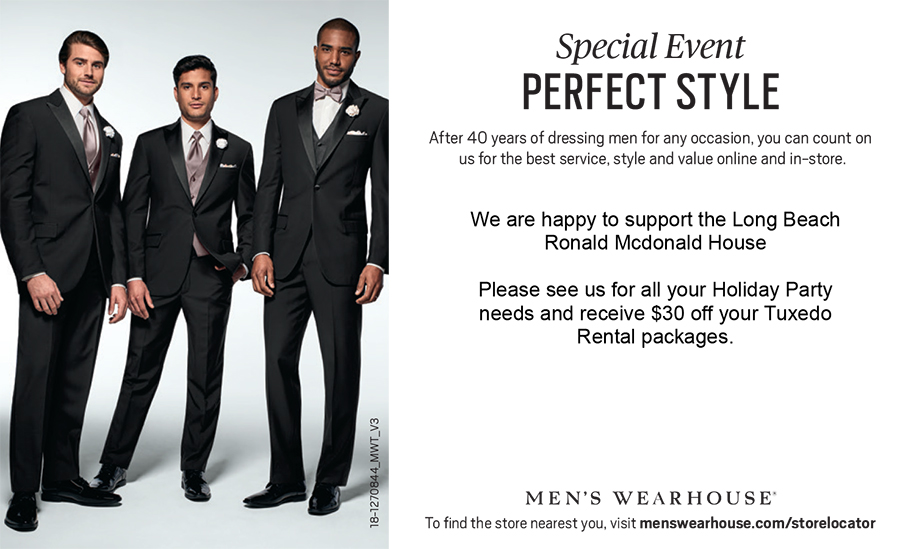 Men's Wearhouse flyer