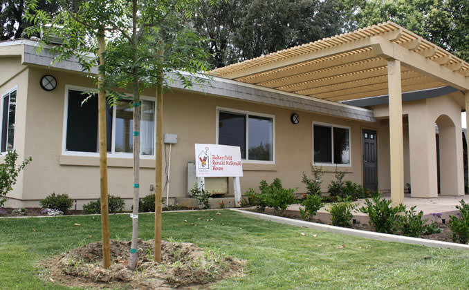 Front of the Bakersfield Ronald McDonald House