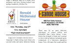 Canoe House Flyer