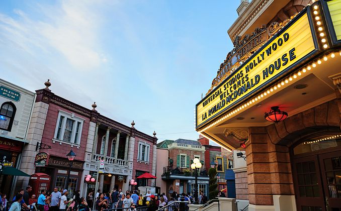 The Globe Theater - Universal Studios