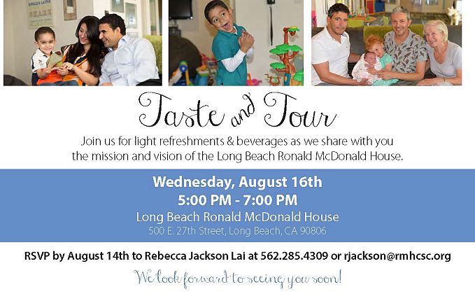 Flyer for the August 16th, 2017 open House