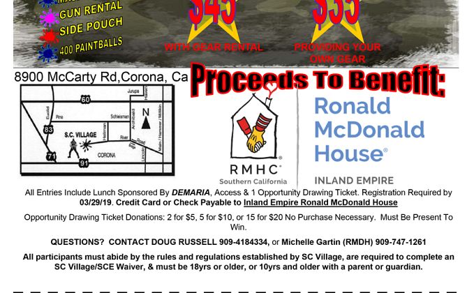 Paint ball Flyer