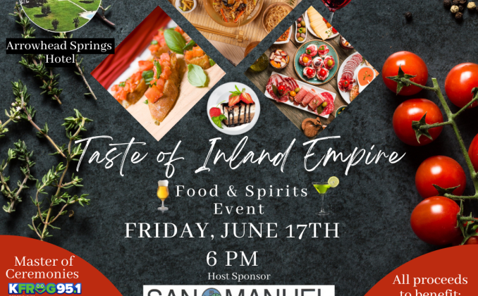 Taste of Inland Empire Food Spirits Event