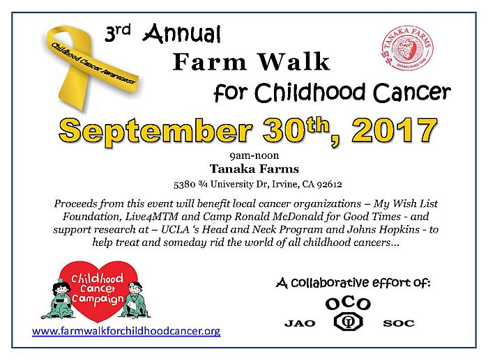 Farm Walk Flyer