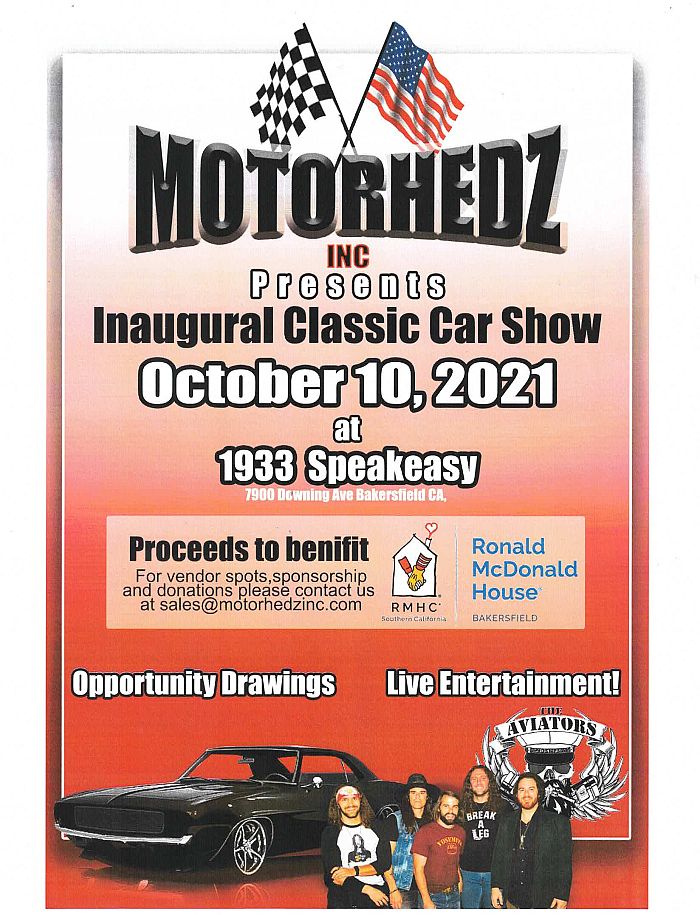 Motorheadz Inc event Flyer