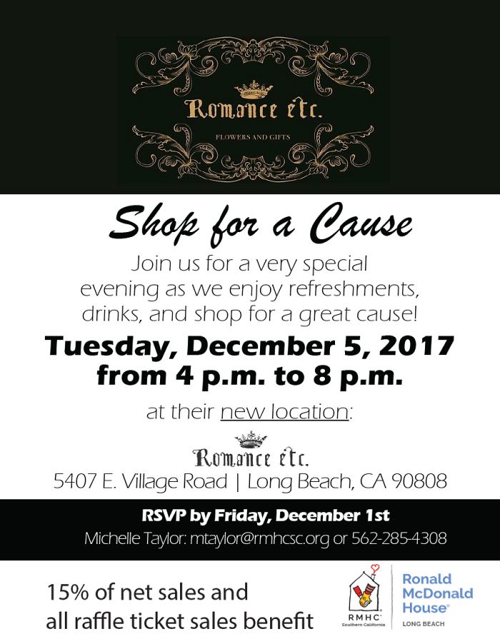 Shop For Cause Flyer