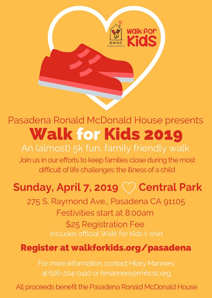2019 Walk flyer