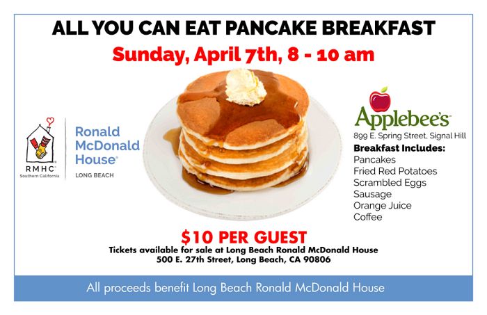 All You Can Eat Breakfast Applebees Flyer 