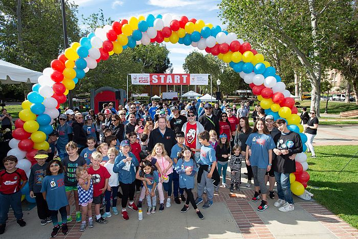 Start Line for the 2019 Walk for Kids 