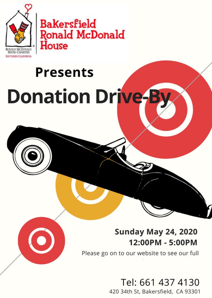 Drive-by Donation Flyer