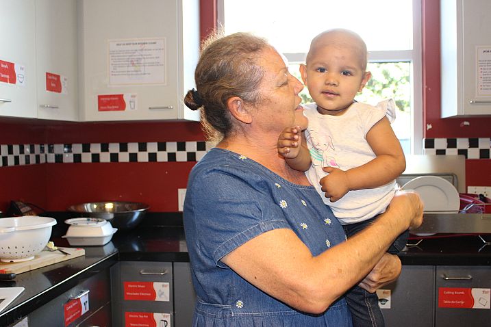 Grandma Marcela and Isabella