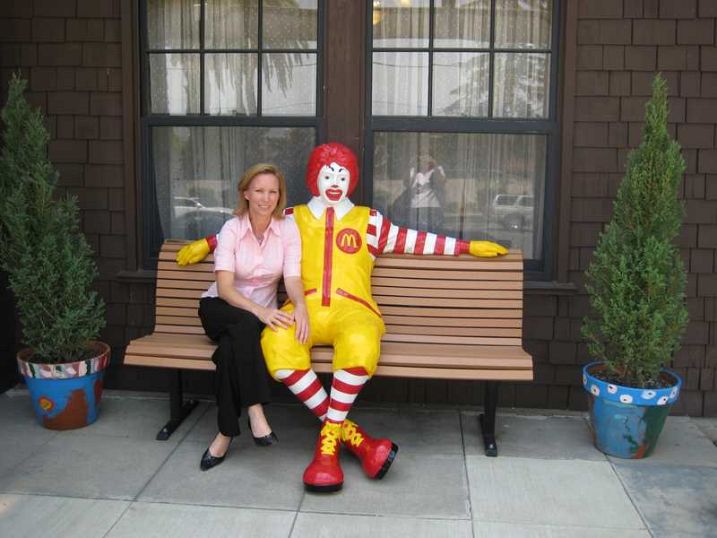 Marchelle Sellers at the Pasadena Ronald McDonald House