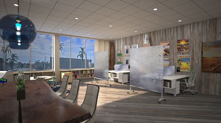 Rendering of the Ventura Family Room 