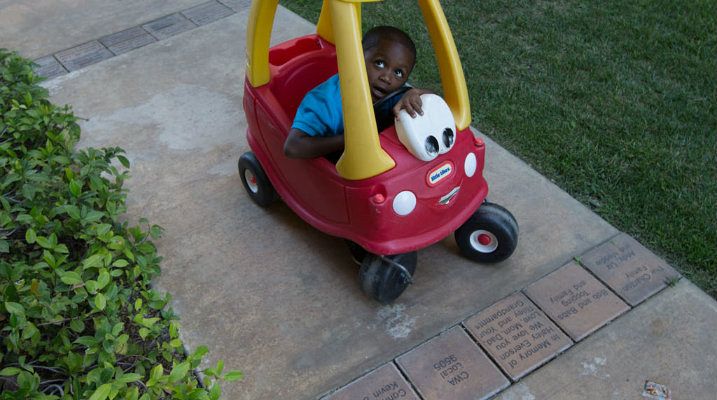 Buy a commemorative brick  to support Los Angeles Ronald McDonald House