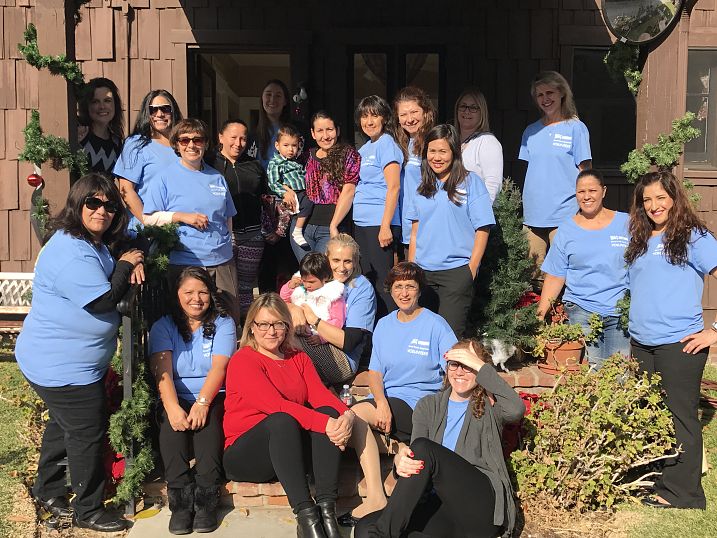 Corporate Volunteers at the Pasadena Ronald McDonald House
